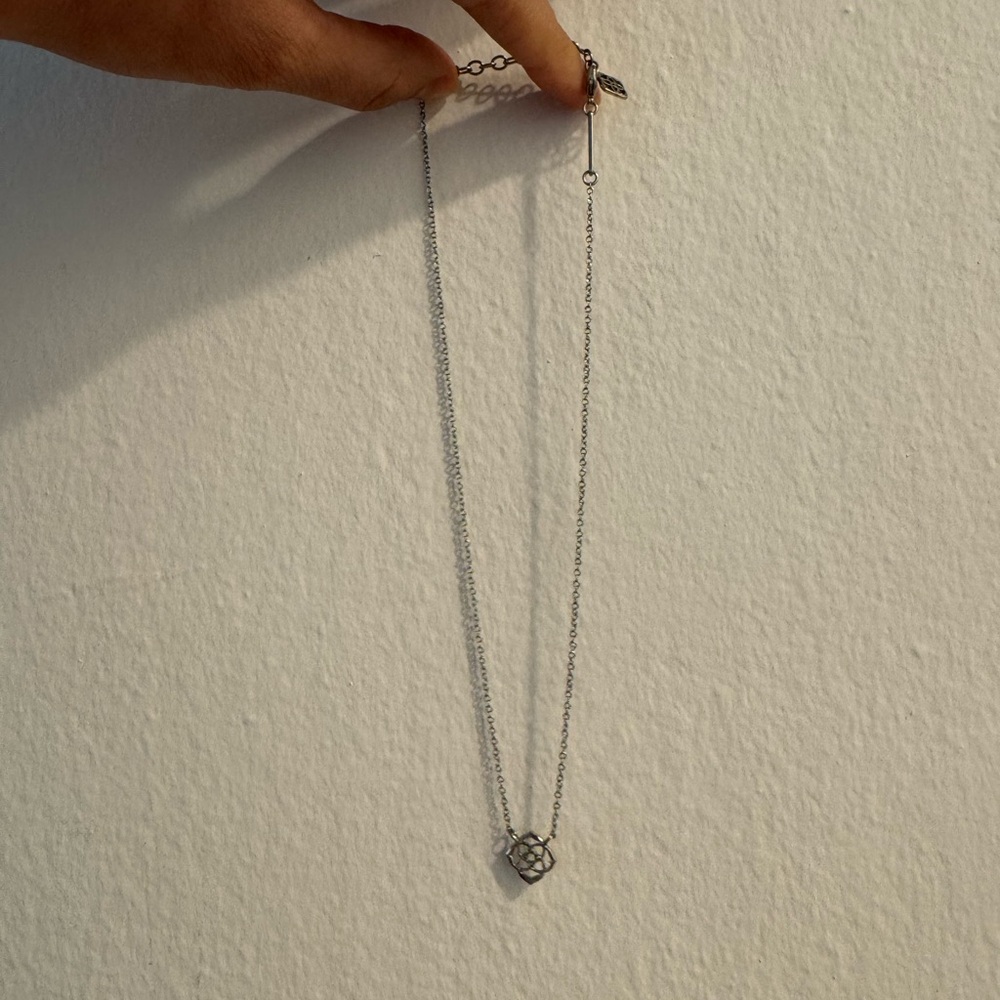 Kendra Scott logo necklace